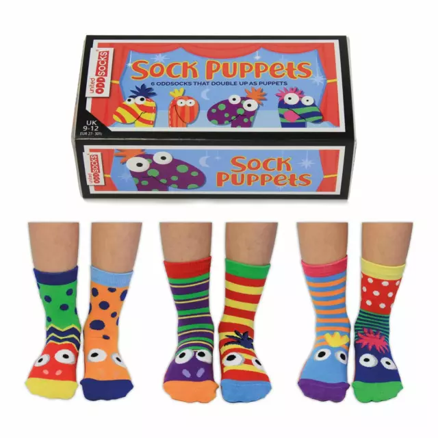 Calzini pupazzo bambini calzini novità di United Oddsocks - calzini novità bambini