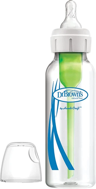 Dr Brown's Options + botella de vidrio estrecho 250 ml anticólicos