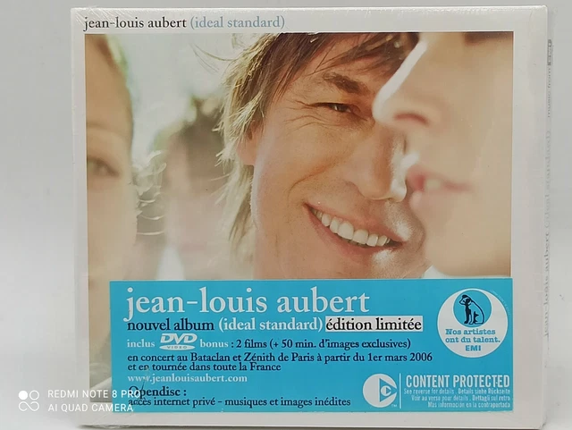 CD + DVD JEAN LOUIS AUBERT - IDEAL STANDARD EDITION LIMITEE neuf sous blister
