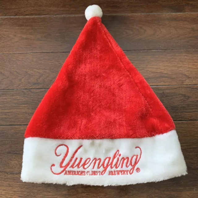 Yuengling  Brewery Santa Hat (Red W/ Red Letters)