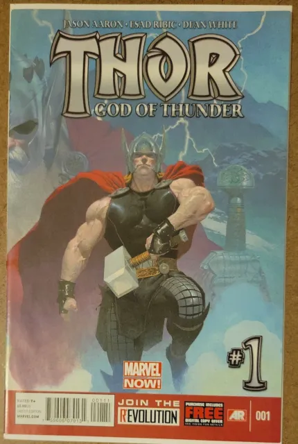 Thor God Of Thunder 1 Nm Marvel Comics 2012