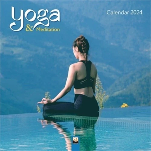 YOGA & MEDITATION Wall Calendar 2024 (Art Calendar) (Calendar) 14.89