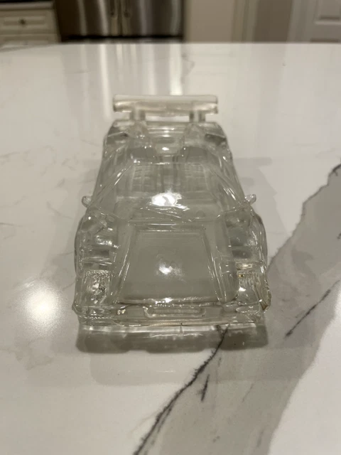 RARE CRYSTAL GLASS Lamborghini Countach Model Car $50.00 - PicClick CA