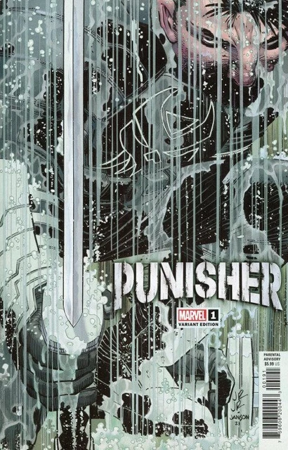 Punisher Vol. 13 - #1 | John Romita Jr. 1:25 Variant | New | Marvel Comics 2022