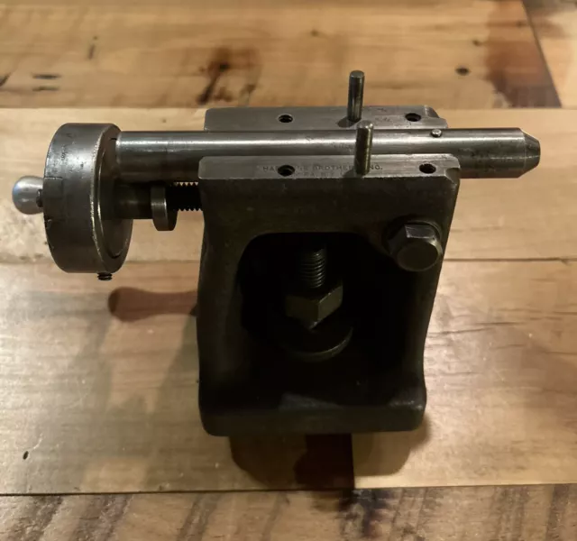 HARDINGE Center Tailstock For Bench Center / Milling
