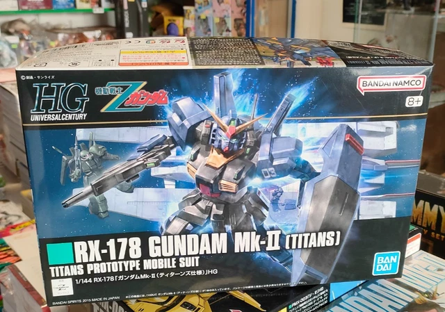 BANDAI MODEL KIT GUNDAM HGUC GUNDAM RX 178 MK II TITANS SC 1/144 GUNPLA ...