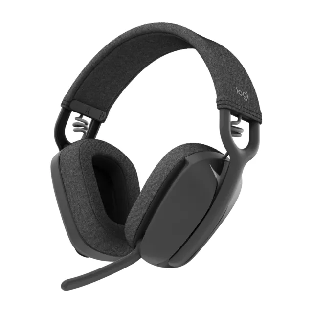 Logitech Zone Vibe 100 Lightweight Wireless Over-Ear Headphones with Noise-Cance