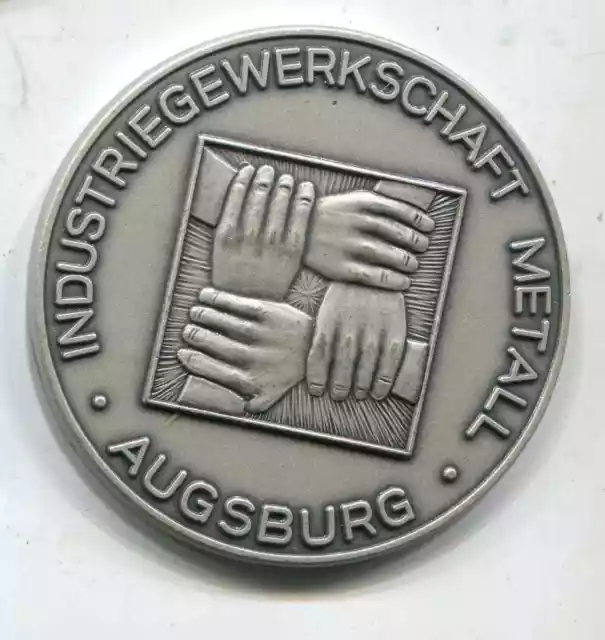 Medaille IG Metall für 75 Jährige Mitgliedschaft Augsburg (A262)