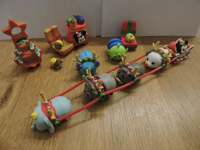 Disney TsumTsum Christmas collection Mickey Minnie Olaf Sully Sven and more...