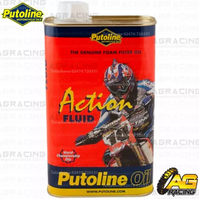 Putoline Action Fluid 1 Liter 1 ltr Öl für Schaumluftfilter Motocross Enduro