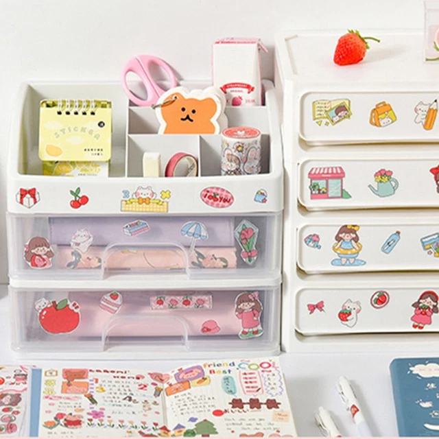 Material decorativo pegatinas 5x6cm hágalo usted mismo papelería hermoso álbum de recortes pegatinas