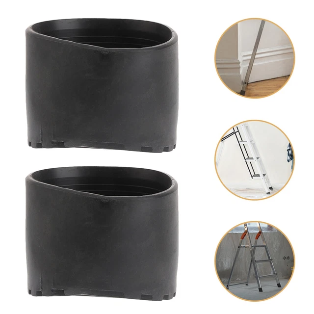 2 pz copertura piedini per scala piedini per mobili copertura piedini per scala copertura black