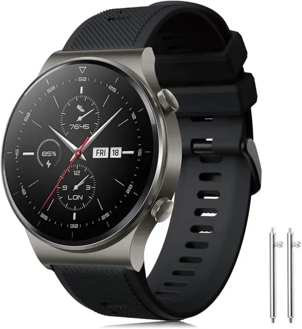 Forerunner 745/Huawei Watch GT2 Pro, Cinturino Di Ricambio in Silicone, 22 Mm, C