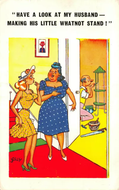 Constance Comic Postcard  No  M2137  Jolly  Used Good+ Very Good