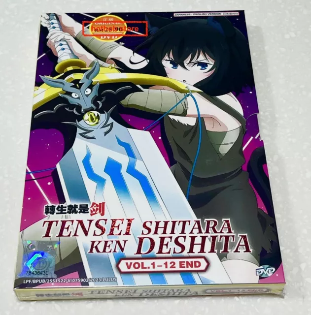 Tensei Shitara Ken Deshita Vol.1-12 End (Reincarnated as a Sword) Anime DVD