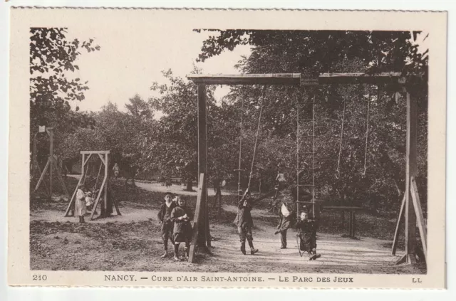 NANCY - Meurthe & Moselle - CPA 54 - Les Balançoires à la Cure d' Air St Antoine