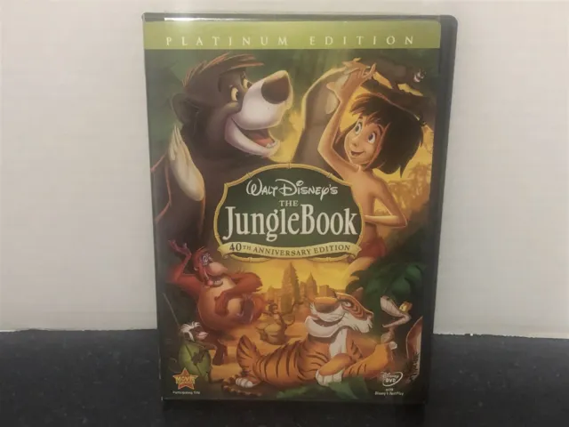 WALT DISNEY'S The Jungle Book DVD 2-Disc Set 40th Anniversary Edition