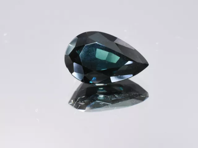 Australian Natural Faceted Sapphire -4.25 CT Blue Pear Gemstone