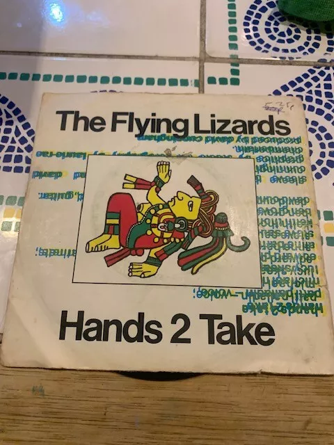 THE FLYING IZARDS - HÄNDE 2 NEHMEN - UK 7" 1981, VIRGIN VS 392, NEW WAVE - (arm)