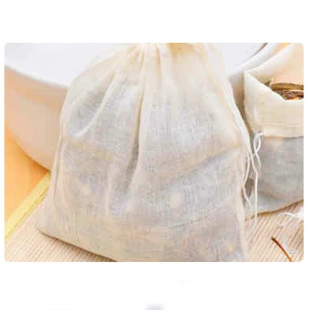 50Pcs Easy to Fill Cotton Bags Sachet Bag  Party Wedding Home Storage