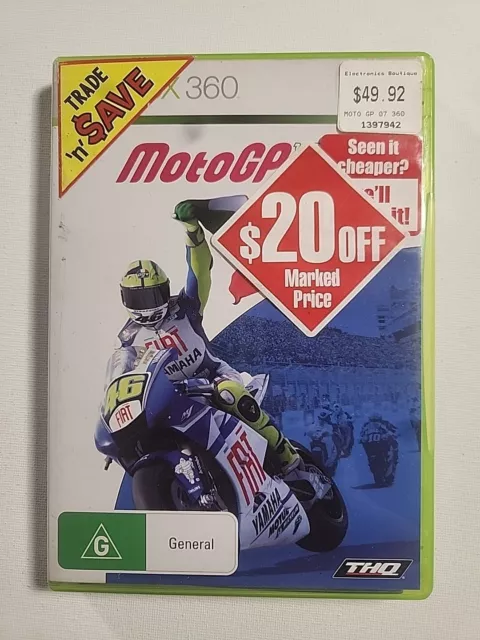 Jogo Moto GP 06 - Xbox 360 Mídia Física Usado