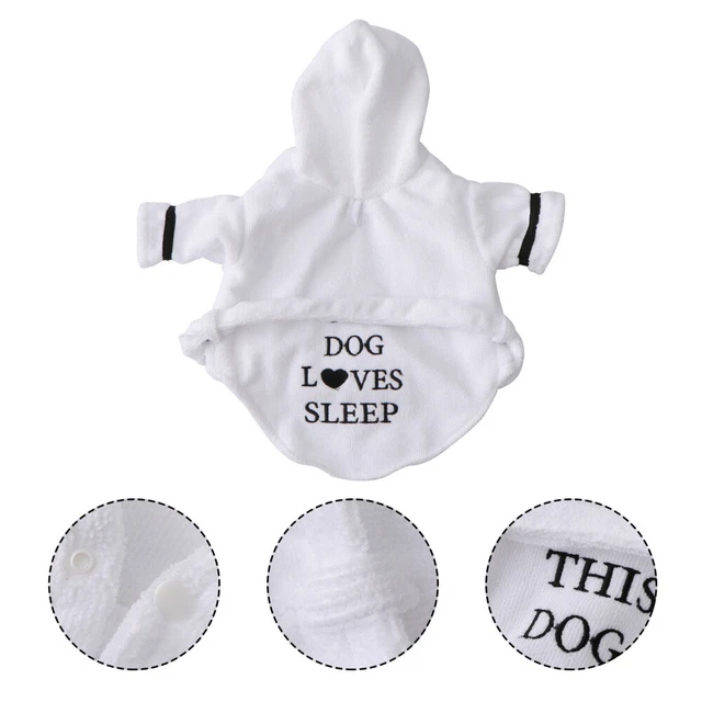 Albornoz para perro M toalla toallas para perro para secar perros