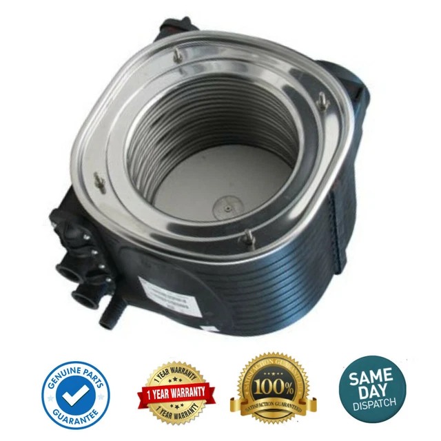 20 Platten Wärmetauscher Gas Original Vaillant Plattenwärmetauscher Für EcoTEC Plus 824/831 & Pro 28 – Ersatzteil 20038572 (20 Platten) Vaillant 720