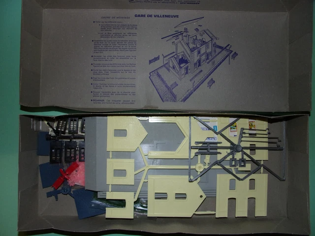 Maquette à Monter Jouef – Gare De Villeneuve 198500, échelle Ho, Neuve