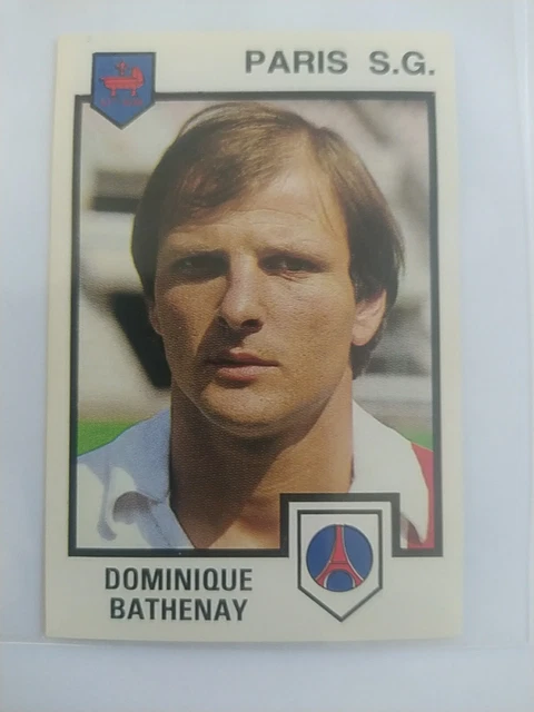 Carte Postale Vintage Dominique Rocheteau – Paris SG / Saint-Etienne