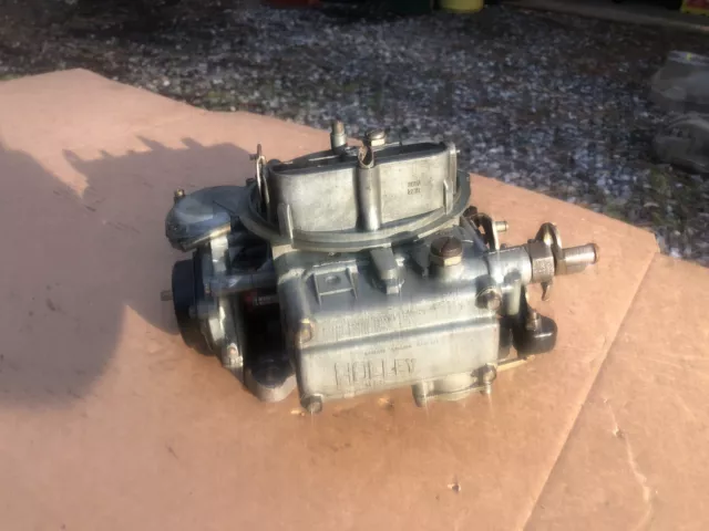 Holley 8007 390 cfm Carburetor Carb Vacuum Secondaries Electric Choke Holley 8007 390 cfm Carburetor Carb Vacuum Secondaries Electric Choke