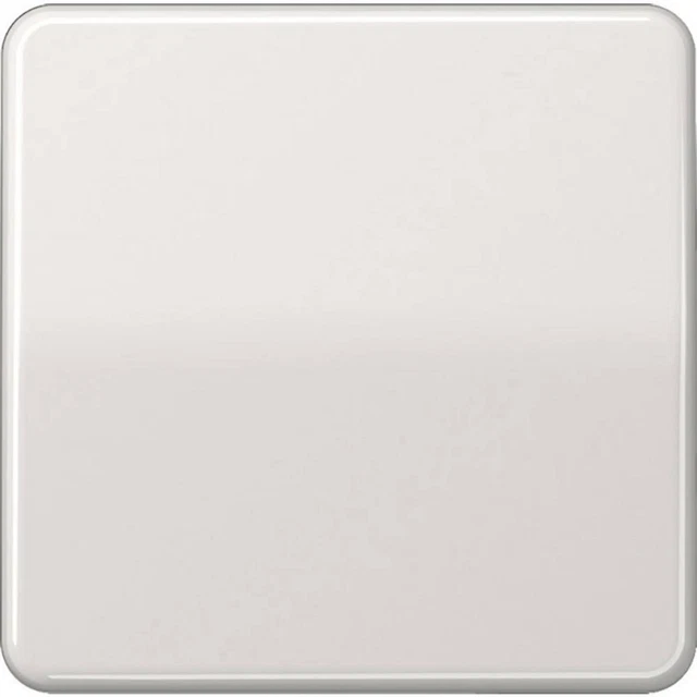 Jung simple Cache Interrupteur va-et-vient, Bouton-poussoir gris CD590LG