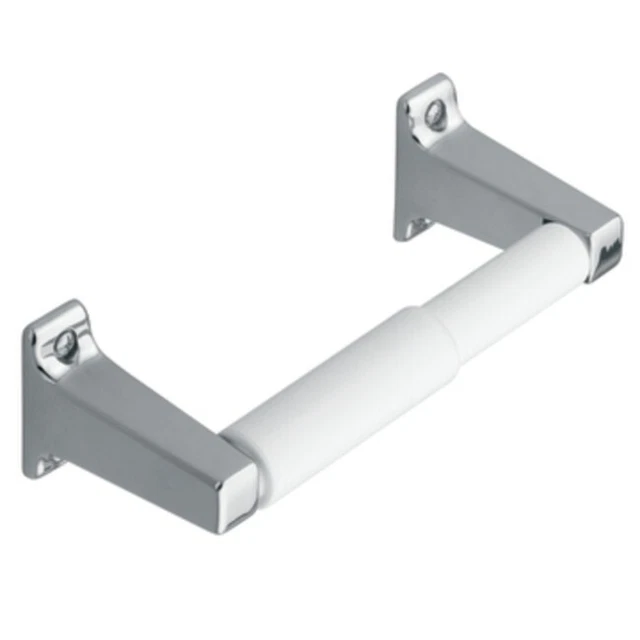 Moen 908 Double Post Toilet Paper Holder - Chrome