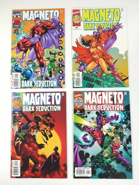 Magneto Dark Seduction #1-4 Complete Set Lot (1993 Marvel Comics) NM- NM 1 2 3 4