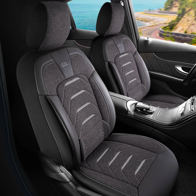 Housses De Siège Auto Pour Citroën C3 2020-2026 - Avant, Respirantes, Antidérapantes - Protection Contre Taches Et Usure