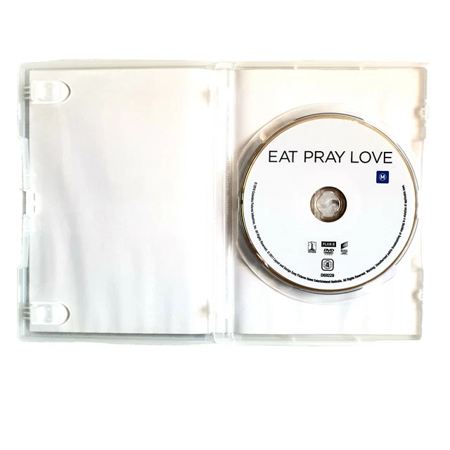 EAT PRAY LOVE DVD 2010 Drama, Food, Travel Adventure, Julia Roberts ...
