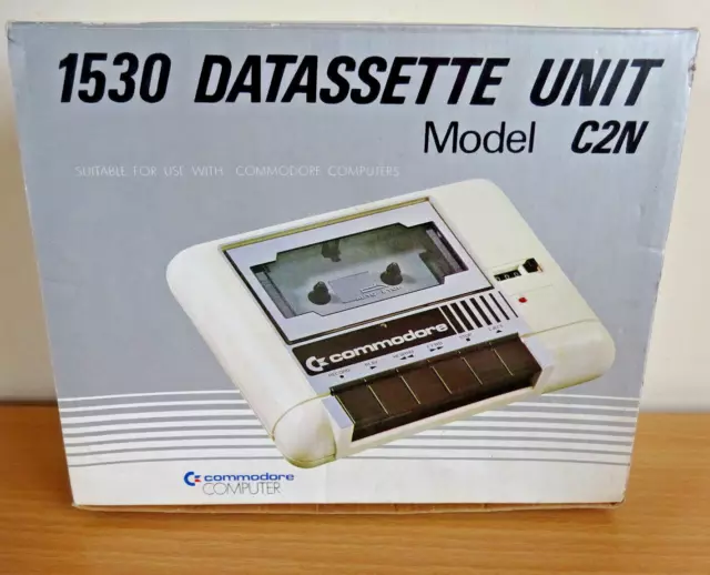 Commodore 1530 Datassette Unit C2N - BOX & MANUAL ONLY