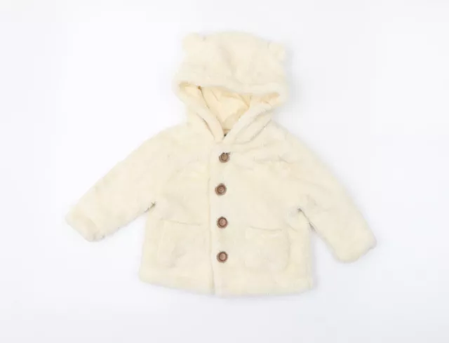 Gap Baby Ivory Jacket Size 6-9 Months Button