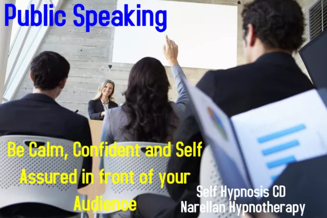 Public Speaking Self Hypnosis CD Narellan Hypnotherapy