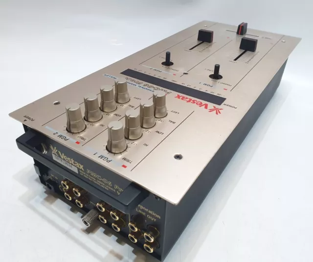 Vestax Vintage DJ Mixer - PMC-06 ProA Scratch Battle VCA Gold in ORIGINAL BOX