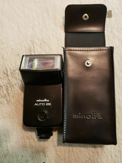 Konica Minolta Auto 28 Shoe Mount Flash for  Konica Minolta