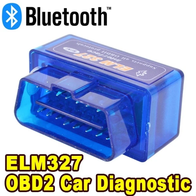 Bluetooth OBD2 ELM327 Car Scanner IOS & Android Diagnostic Auto Scan Tool OBDII