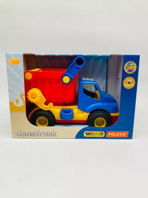 Polesie wader construck muldenkipper Lkw Kinderspielzeug 37671 -  NEU & OVP