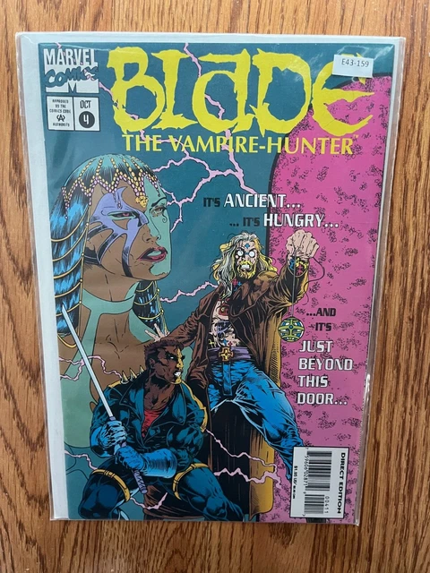 Blade: Vampire Hunter 4 Marvel Comics 8.5 E43-159
