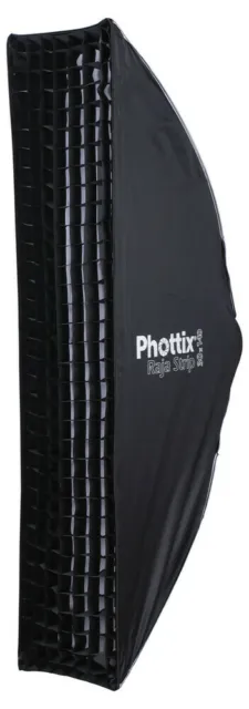 Phottix Raja Quick-Folding Strip Softbox 30x140cm (12"x55") 3