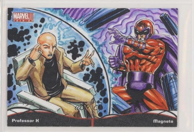 2019 Marvel Annual Battle Booklets Sketch Cards 1/1 Sherwin Santiago Auto 03x5