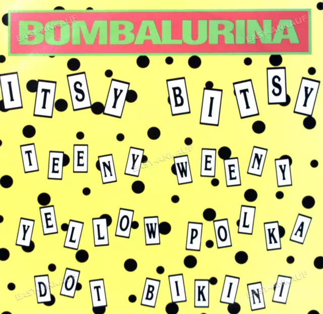 Bombalurina - Itsy Bitsy Teeny Weeny Yellow Polka Dot Bikini 7" (VG/VG) .