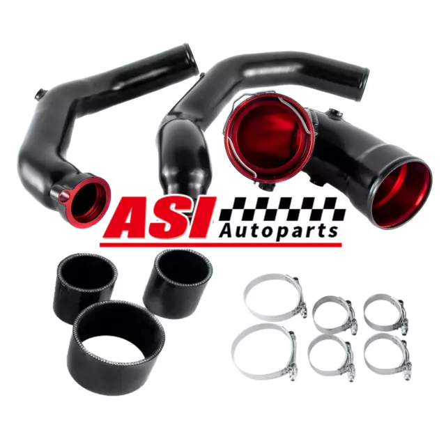 Intercooler Complete Charge Pipin Pipe  Kit For BMW M3 M4 F80 F82 F83 S55 3.0L