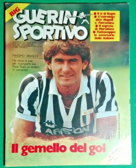 R@Ro-Guerin Sportivo-Juve - Briaschi Il Gemello Del Gol -Anno 1984 N.29-Rif.2397