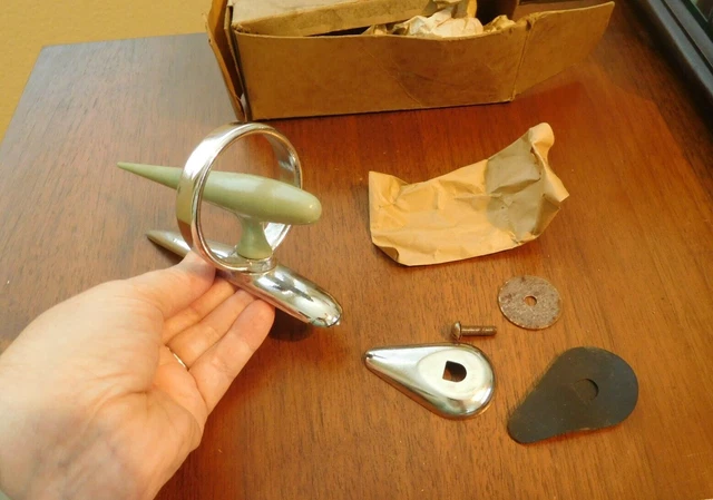 1940S 1950S BOMB Site Hood Ornament Mascot Art Deco Pedal Car Rat Rod