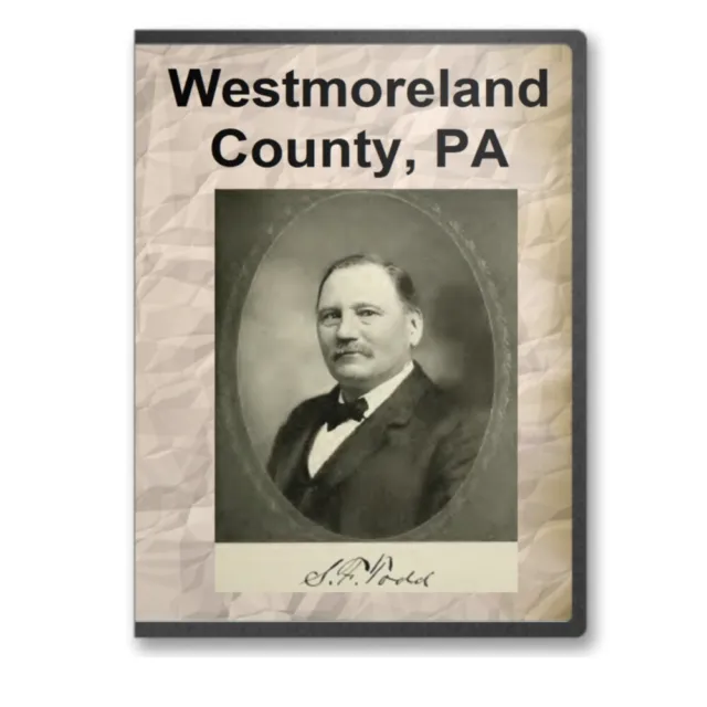 Westmoreland County. PA Pennsylvania History Culture Genealogy 9 Books - D247